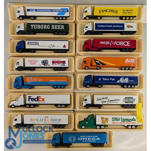 91 - Lledo Promotional Pro Movers Models Various Articulated Lorries Advertising Tetra Pak, Allied Pickfo... 