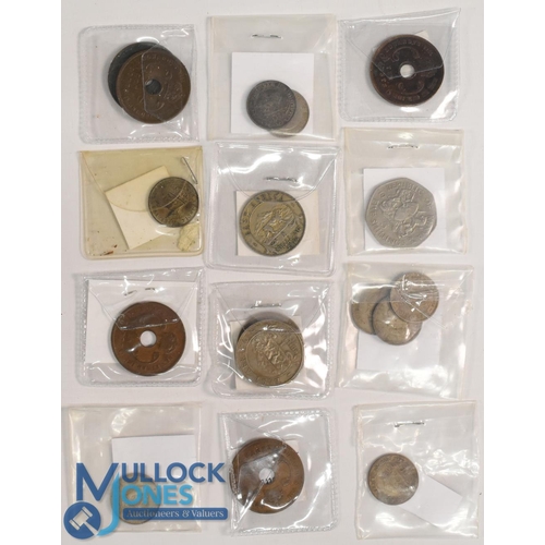 311 - Collection of East Africa Coins consisting of 1948 50c, 1949 half shilling, 1985 5/-, 1937, 1948 hal... 