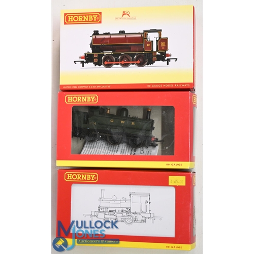 24 - Hornby OO Gauge Trains to include R3024 BR PUG 0-4-0, R3466 J94 Class 0-6-0 ST Locomotive United Ste... 