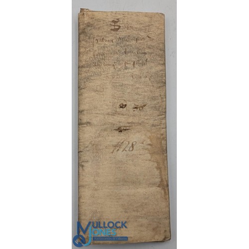 1039 - Indenture 1665 - Reign of Charles II - indenture on a single sheet of vellum being a property transa... 
