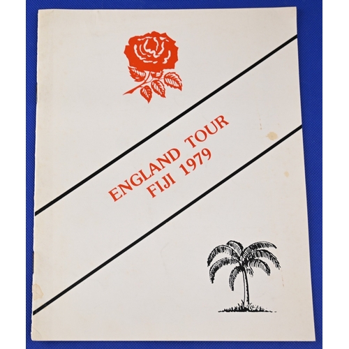 67 - 1979 England in Fiji Tour Brochure, Fiji Edition: Interesting English language issue from Suva, 16pp... 