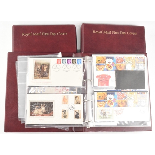 249 - Royal Mail Postal History collection of Stamp Albums and First Day Covers to include some Silk Benha... 