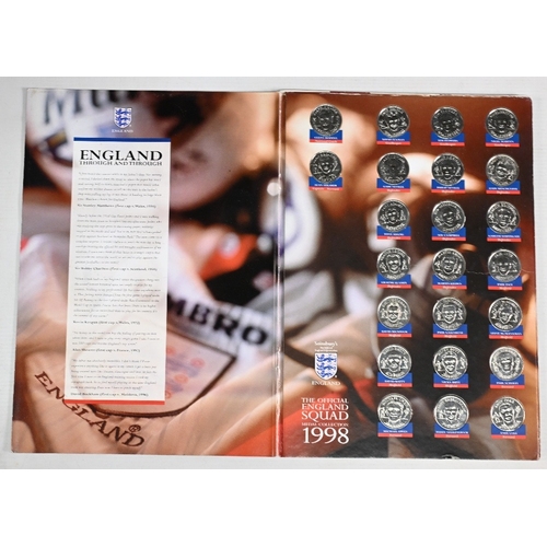 287 - British Copper Coinage Mostly Pennies together with Jubilee Crowns, Bank Notes and Sainsbury's 1998 ... 