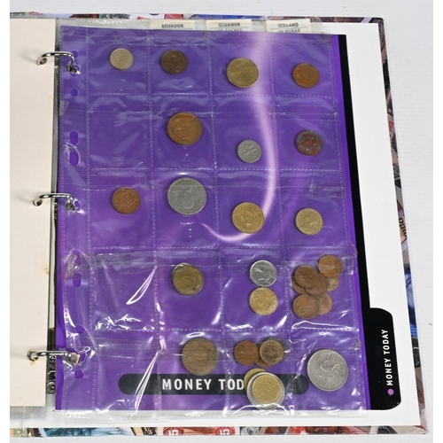 287 - British Copper Coinage Mostly Pennies together with Jubilee Crowns, Bank Notes and Sainsbury's 1998 ... 