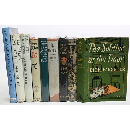 412 - Books by Ellis Peters & Edith Pargeter. Funeral of Figaro 1962, Black is the Colour of my True Lover... 