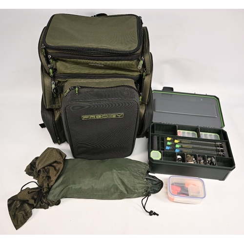 Fine Greys Prodigy XL Fishing Backpack, multi pockets with fishing ...