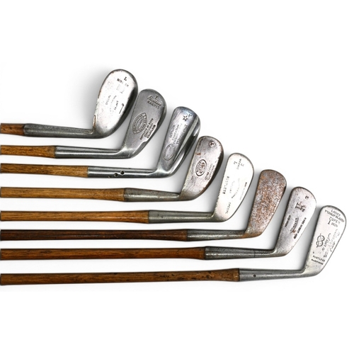 10 - 8x Various L Model Golf irons incl Star Maxwell 4 iron, McEwan Nairn super 1 iron, Adwick mid iron s... 