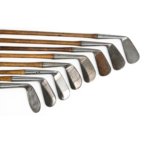 10 - 8x Various L Model Golf irons incl Star Maxwell 4 iron, McEwan Nairn super 1 iron, Adwick mid iron s... 