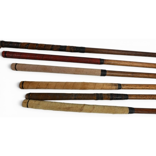 23 - 6x Assorted smooth faced Golf irons to incl Tom Stewart mid iron, diamond backed special mid iron, F... 