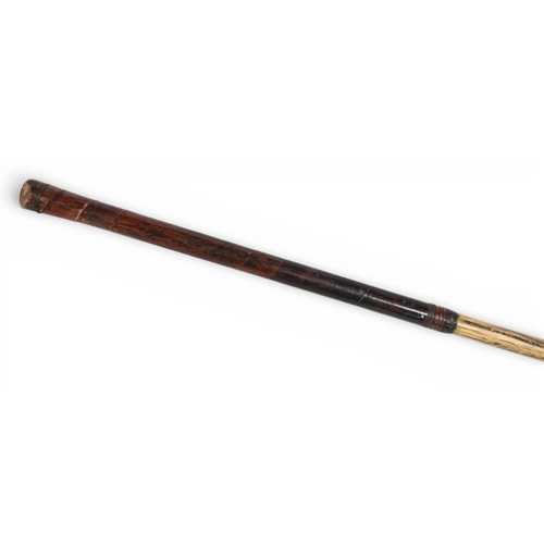 32 - Rare and unique Tom Stewart of St Andrews water niblick with 8x well angled, drilled holes to the he... 