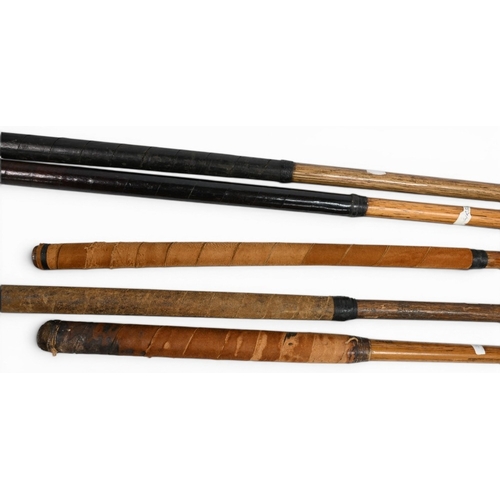 4 - 5x Various Golf irons with various designs incl a diamond back cleek with deep etched central face l... 