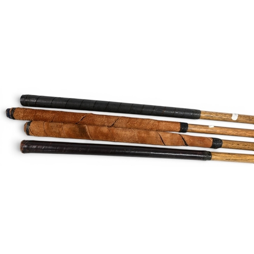 52 - 4x Late scared neck woods 2x drivers 1x stamped JC Smith the other Roland Jones Wimbledon Park both ... 