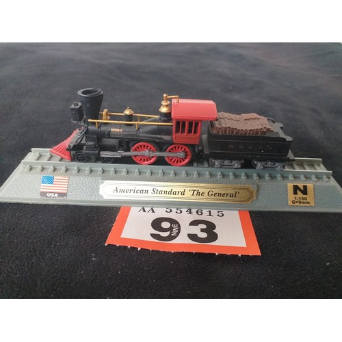 93 - Model train American standard The General-USA