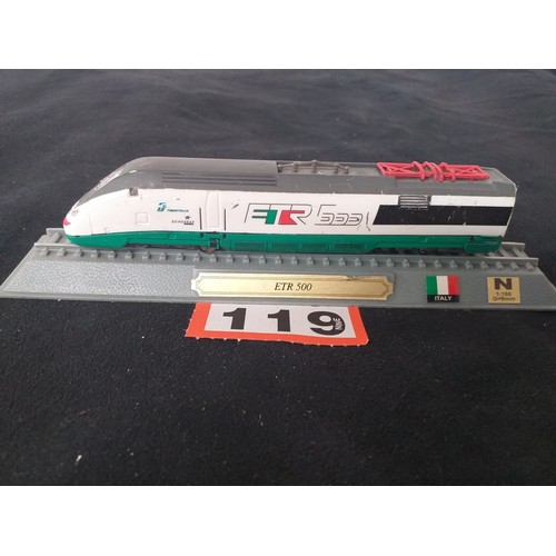 119 - Model train ETR 500 Italy