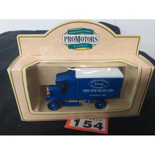 154 - Promotors Advertsing truck