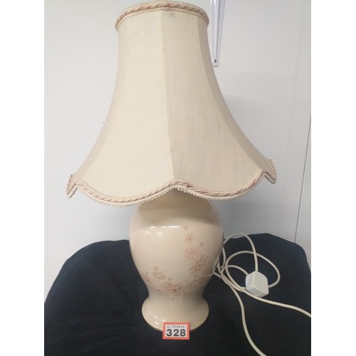 328 - Large DENBY lamp