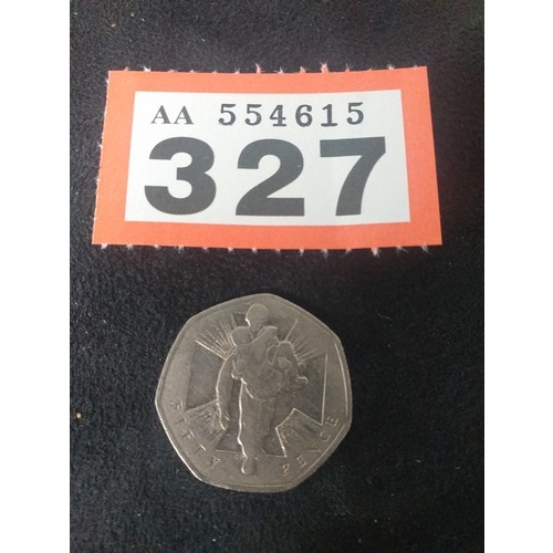 327 - 50p collectors coin