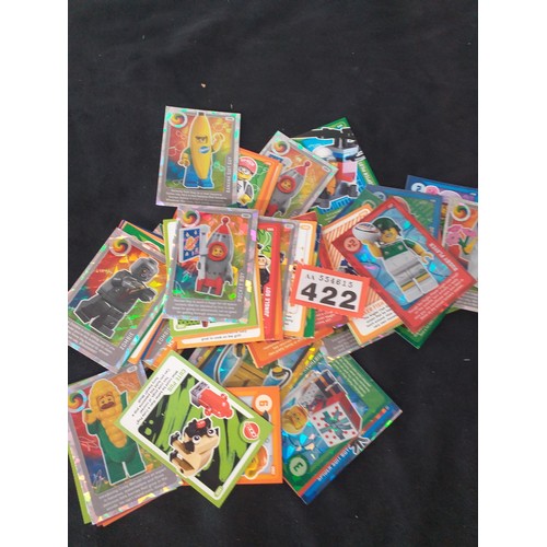 422 - joblot of Lego cards