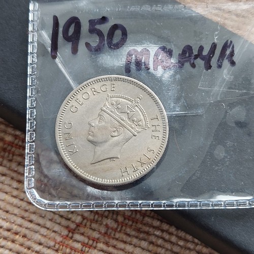 11 - 1950 Malaysian coin