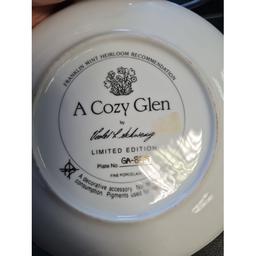 109 - A cozy glen franklin mint heirloom limted edition