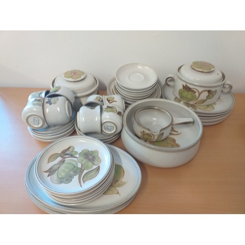 50 - Large Denby tea set no reserve