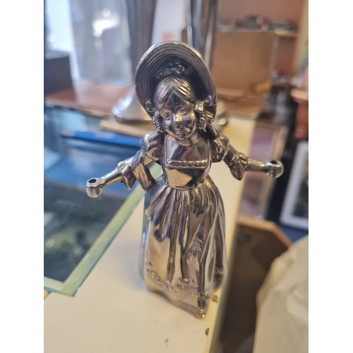 04 - Vintage Silver Plated Lady