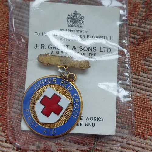 201 - Junior red cross medal in original case