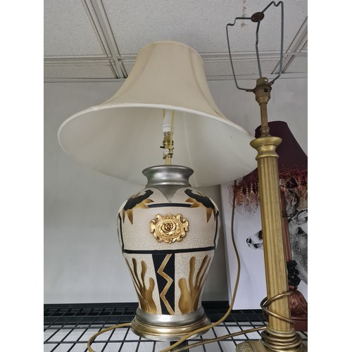 22D - Very large antique lamp

relisted due to non payer