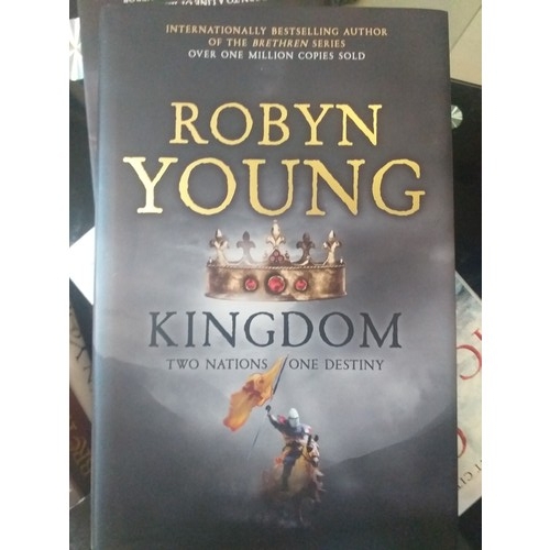 28 - Robyn young Kingdom hard back book