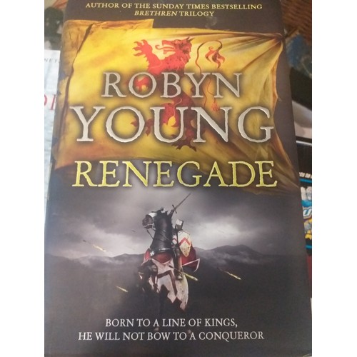 26 - Robyn young renegade hard back book