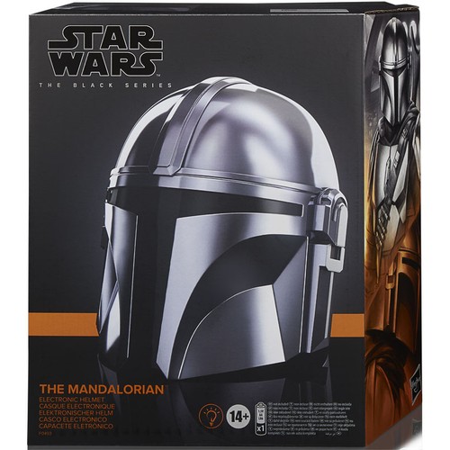 194 - STAR WARS BLACK SERIES MAN MANDALORIAN ELEC HELMET delivery only