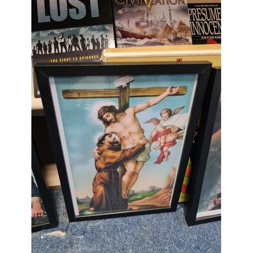 216 - Framed Religious Picture