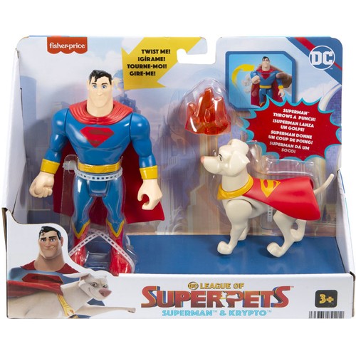 255 - DC LEAGUE OF SUPER-PETS SUPERMAN AND KRYPTO new