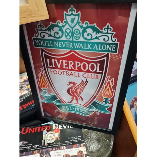 286 - Framed Liverpool picture