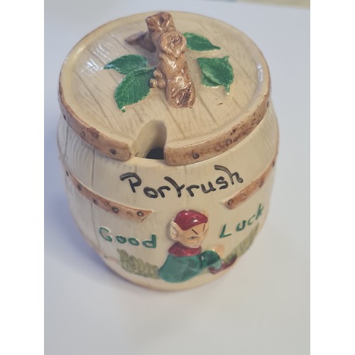 26a - Vintage Irish Honey Pot