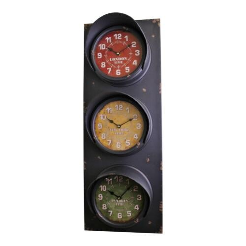 2b - Vintage Style Traffic Light Clock, 83cm
18 x 83 x 30.5cm SKU: CL1878
The clocks can be set to featur... 