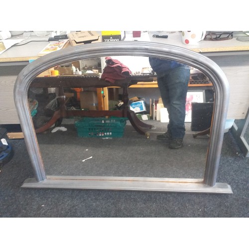 357 - Large mantel mirror