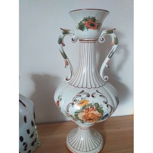 2 - large flower vase
