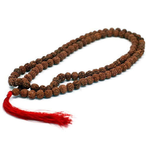 151 - 108 Rudraksha Mala - Brown