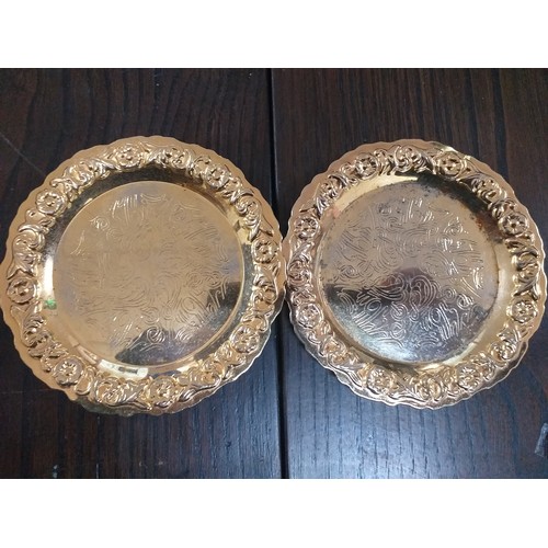 222 - Two small vintage plates