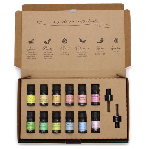 5A - Aromatherapy Essential Oil Set - Starter Pack
