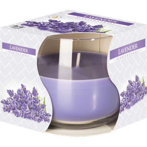 352 - Scented Glass Jar Candle - Lavender