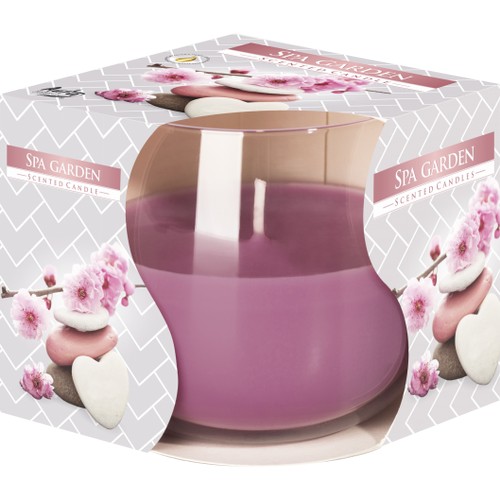 350 - Scented Glass Jar Candle - Garden SPA