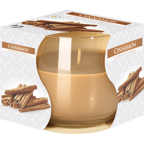 360 - Scented Glass Jar Candle - Cinnamon