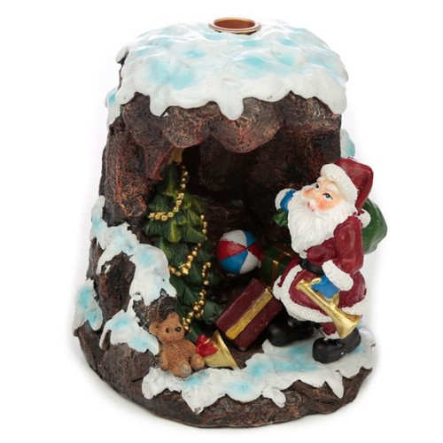 376 - Christmas Santa's Grotto Backflow Incense Burner
16x13,5x10 (cm), 2,16L, 0,404Kg/L