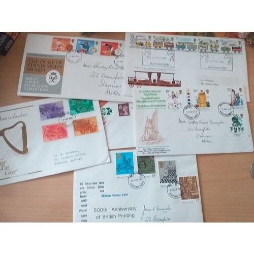 419 - Joblot of first day stamps