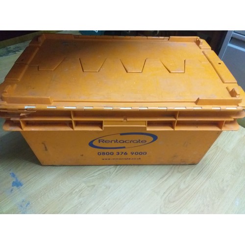 439 - large orange container box