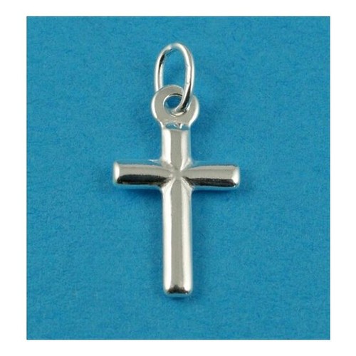 15A - Sterling silver cross charm/pendant.
Approximately 1.8cm long.