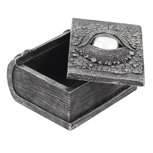 602 - DRAGON EYE RESIN STORAGE BOX
measures approximately 7cm x 10.5cm x 3cm.