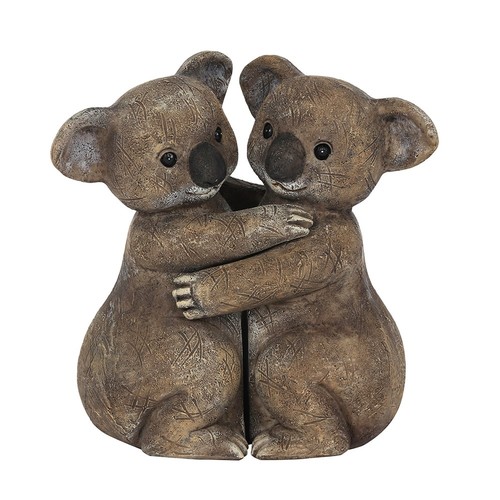 630 - DO YOU NOSE HOW MUCH I LOVE YOU KOALA COUPLE ORNAMENT
H10cm X W10cm X D5cm